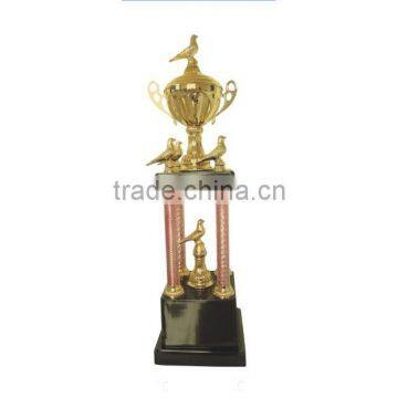 Sports metal trophy high grade trophy flying pigeon trophy