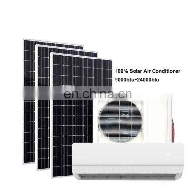 Electrictity-Saving 24000Btu 3P 2Ton Split Type 100% Sola Air Conditioner Solar photo-3
