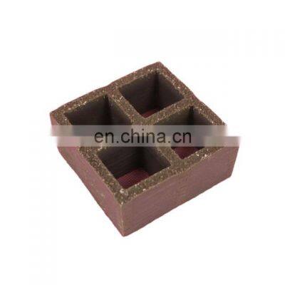 Fiberglass plastic composite molded 50mm*50mm platform heavy-duty anti-corrosion FRP grating