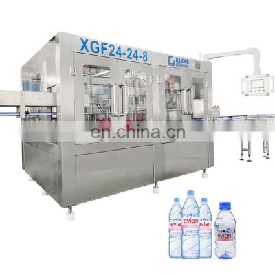 Factory Price Automatic Filling PET Small Scale Pure Drinking Mineral Water Bottling Machine