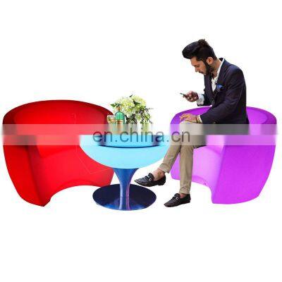 Portable Led Bar Table Nightclub Led Furniture Light Cocktail Outdoor Bar Tables and Chairs Sofa Set for Events Wedding Party photo-5