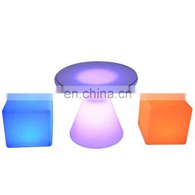 cocktail table lounge outdoor led bar furniture counter stool illuminated led cube chair lighting furniture