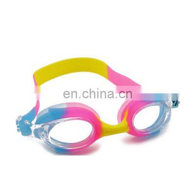 Latest Fashion Quality Soft Silicone Racing Competition Smart Anti Fog Children Kids Swimming Goggles