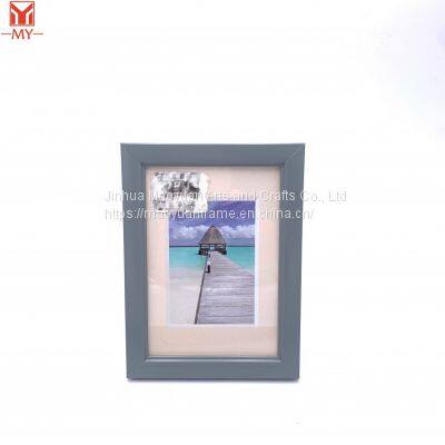 PS Plastic Blue Gray Wide Edge Photo Frame Coast Picture Frame photo-2