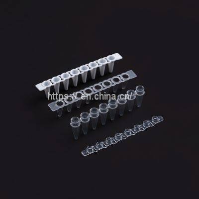 8-well PCR Tube Strip for Medical and Labs Consumables With Caps photo-2