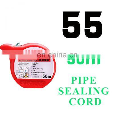 50m Pipe Sealing Cord Loctiter 55 Pipe Rope Water Pipe Hot and Cold Joint Leak-proof Gas Thread Sealing Glue Raw Material Belt photo-3