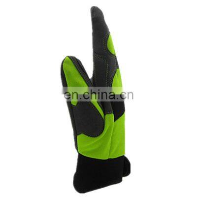 Top Quality Impact Oil and Gas Industries Synthetic Leather TPR Safety Mechanical Protection Gloves photo-5