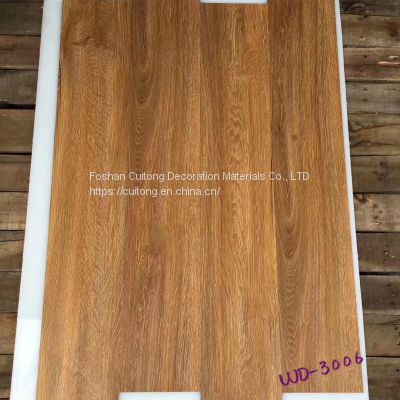 Waterproof wear-resistant PVC floor glue hotel LVT floor exhibition hall meeting room imitation wood grain stone plastic floor