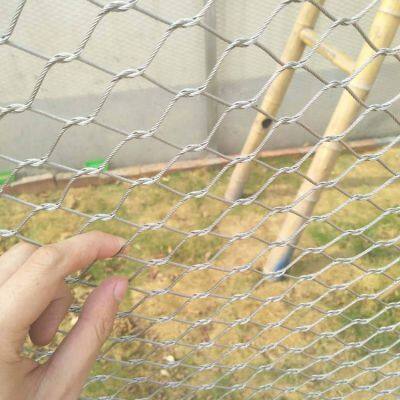 Braided rope net, scenic fence net, suspension bridge protection net, mining aluminum mesh