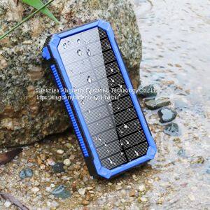Hot-selling Waterproof Solar Mobile Power PD Fast Charge 30000 MA Mountain Lighting Wireless Power Bank photo-3