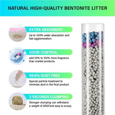 25L Premium Bentonite Cat Litter for Cat Toilet