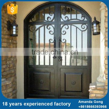 Premium Quality Modern Wrought Iron Security Doors Design