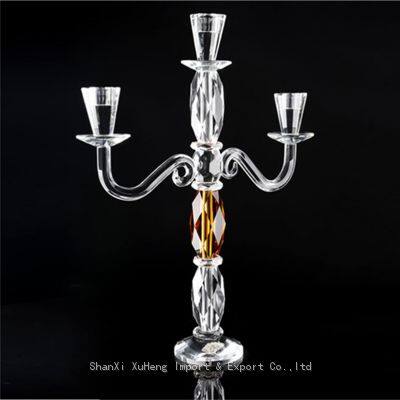 Hot Selling Wedding Candle Holder Ornament Crystal Headed Candle Holder Candle Stand photo-2