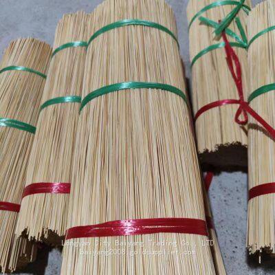 The factory supplies a large number of bamboo sticks round bamboo sticks India incense raw materials foreign trade wholesale