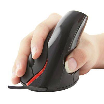 Беспроводная игровая мышь на частоте 2,4 ГГц с разрешением 2000 DPI и USB-интерфейсом для планшета и ПК. Эргономичный дизайн, вертикальная мышь