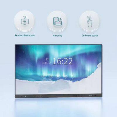 110-inch College Teaching Integrated Computer Smart Campus Electronic Whiteboard Education 3D Display System 4K Display Screen photo-2