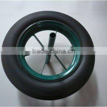 Concrete Solid Rubber Wheel SR1400