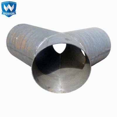 Tuberías y accesorios resistentes al desgaste recubiertos con carburo de cromo por dentro y por fuera, con revestimiento de soldadura sobrepuesta bimetálica WODON