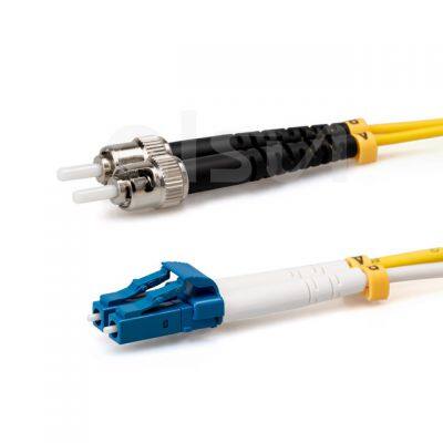 Fiber Optic Patch Cable LC UPC to ST UPC OS2 Duplex Single Mode PVC 2.0mm photo-2