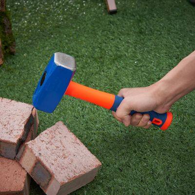 Stoning Hammer With Plastic Coated Fiberglass Handle