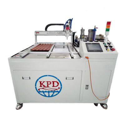 two-component epoxy machine designed for potting automatic meter readers (AMRs) for the water meter market