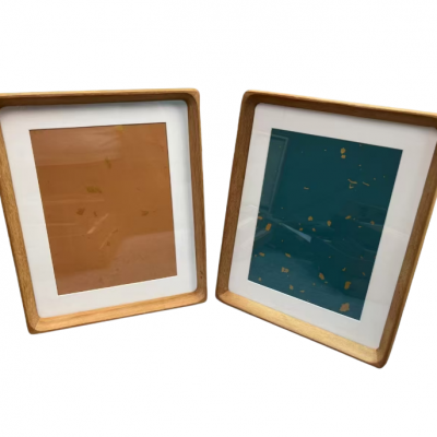 10 inch Golden wooden black wooden  photo frame  wooden frame