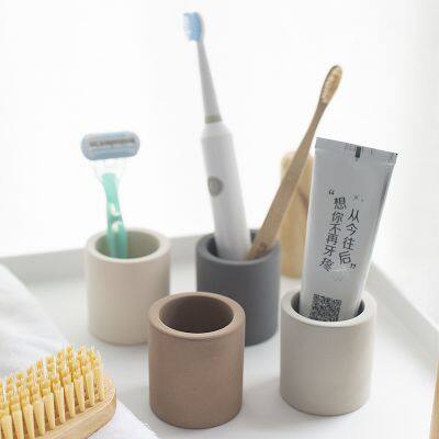 Diatomite Stone China Factory Absorbent Bathroom Toothbrush Holder photo-4