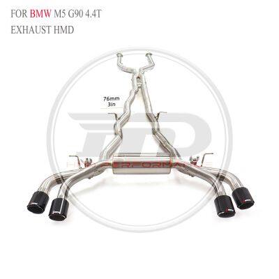 HMD Stainless Steel Exhaust Catback for BMW M5 E60 E61/M5 G90/M6 F06/M8 F91 F92/X3M F97 Car Accessories Whatsapp+86 18946955156 photo-2