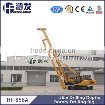 large diameter piling rig HF856A hydraulic rotary drilling rigs for pile foundation