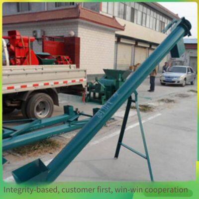 Fine Powder Tube Screw Conveyor With a Pipe Diameter of 219, Auger Feeding Machine, Vertical Hoist for Filling Wet Sand and Dry Powder Into Tanks photo-4
