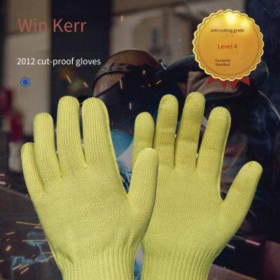 Enkerr 10-needle Aramid Cut-resistant Gloves With Reinforced Cut Protection on the Inner Side of Index Finger and Thumb photo-2