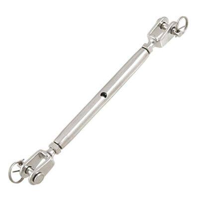 Rigging hardware stainless steel closed body jaw  jaw turnbuckle adjustable turnbuckle