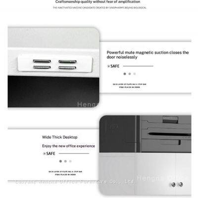 Mobile Printer Stand With Lockable Wheels | 80KG Load Capacity Steel Base | for Large Enterprises, Model T600 photo-3