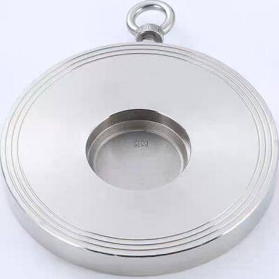 GOST 304 Stainless Steel H74W-16P Wafer Check Valve Thin Single Disc Circular Plate Check Valve photo-5