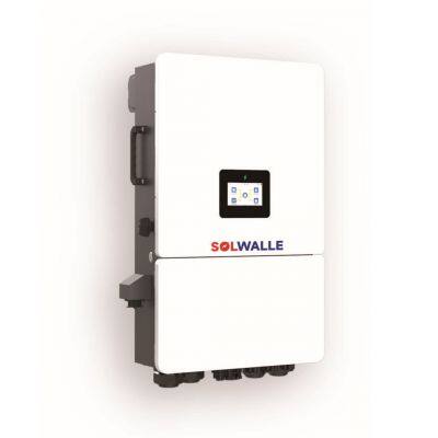 Solwalle 8Kw Eco Hybrid Inverter,2MPPT,Battery 48Vdc. 230Vac,IP65,Within Wifi&CT, Touch LCD,9pcs Parallel