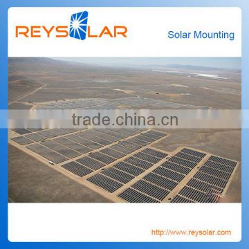 ground solar panel mounting solar farms mounting system aluminum bolts and screws