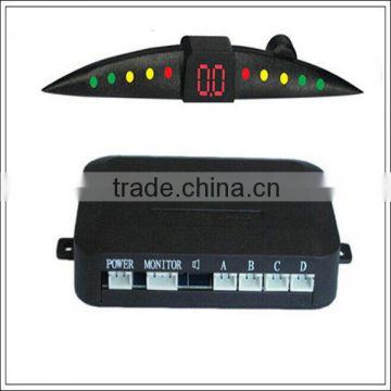 Car Led dispaly Parking Sensor 4 sensors High Performance easy Installation led Parking Sensor