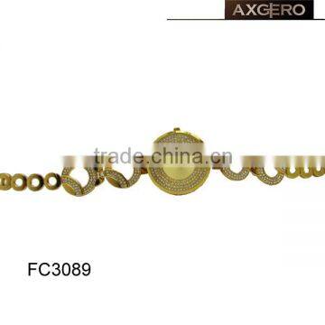 Quartz Alloy Chain Water Resistant Wrist Watch photo-3