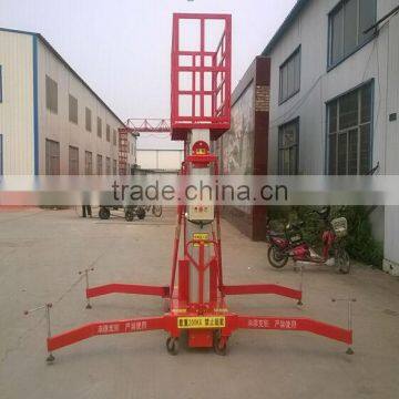 hydraulic aluminum alloy lifting platform electrical ladder