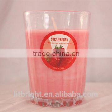 Pillar Shape and Paraffin Wax Material Scented Candles in Glass Jar photo-6