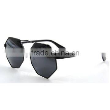 Fashionable Casual Special Shape Metal Women Accessories Anti-Uv China Sunglasses photo-3