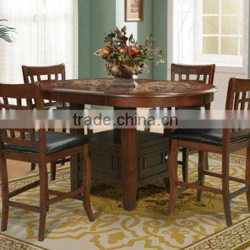 The latest design waterproof wooden dining room furniture (DS-117)