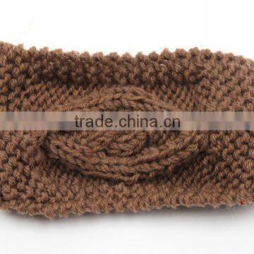 Hand Knitting Eye Style Warm Keeping Fashion Lady Headband Hairband For Women