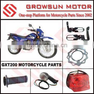 GXT200 Motorcycle Spare Parts Handle Grip, Turning Light, Footrest