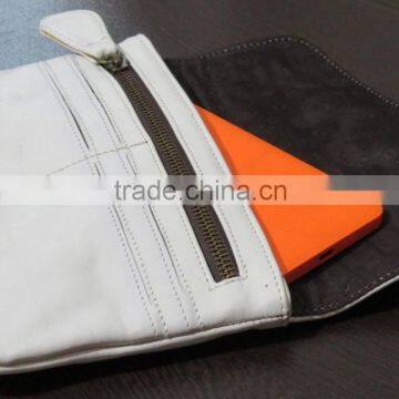 Clutch Bag Money Card Wallet Flap Envelope Leather Case for Sale photo-5