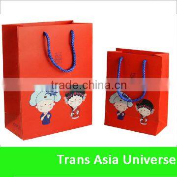 Promotional Logo Printed Paper Bag With Logo Print