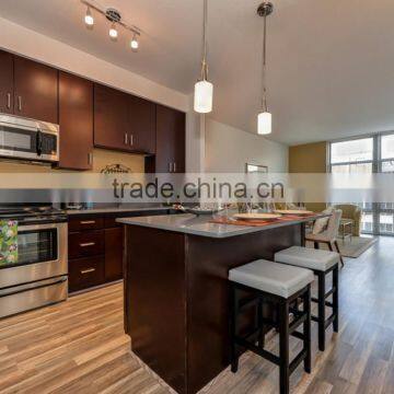 espresso kitchen cabinet