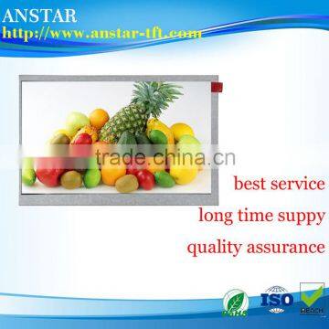 7.0 tft lcd 800*400 WVGA with anti-glare surface treatment