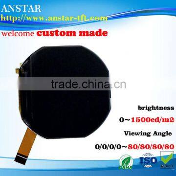 2016 1.2 inch lcd display IPS TFT with high contrast and full viewing angle Serial interface
