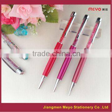 Promotional Stylus crystal filled pens gift sets